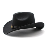 Men’s European & American Style Western Cowboy Hat – Modern Cross-Border Fashion